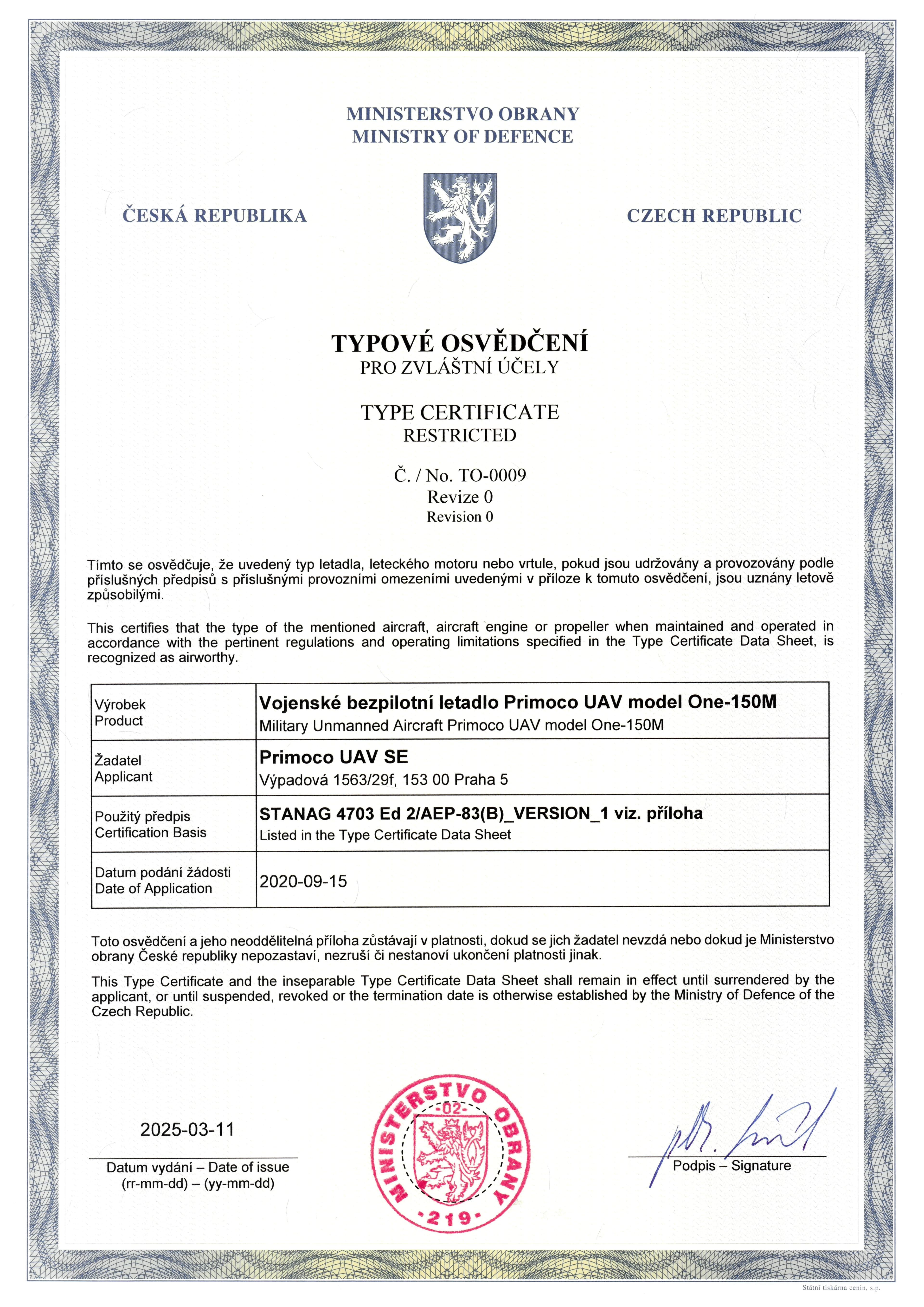 Certifikat