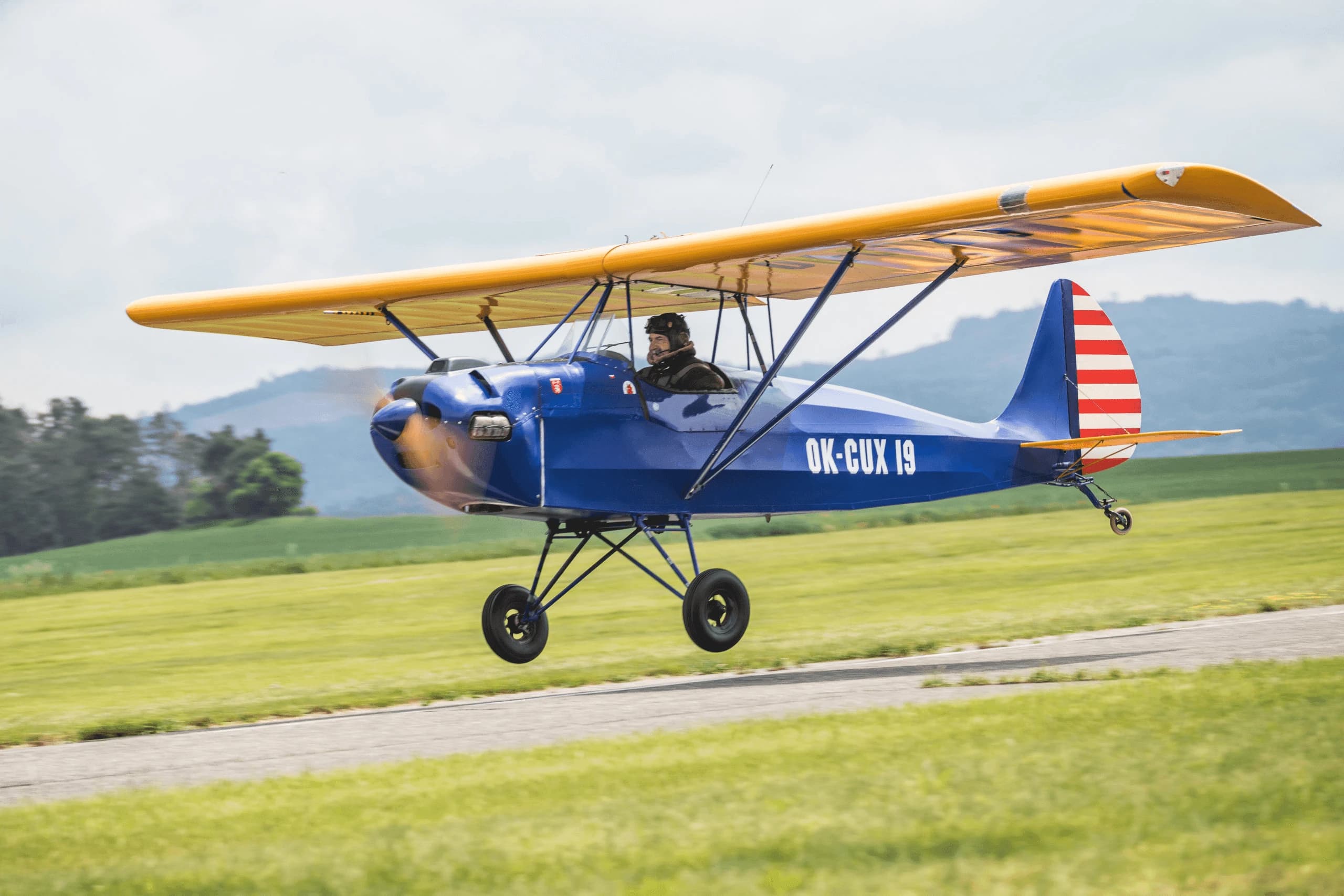 Blue Airplane